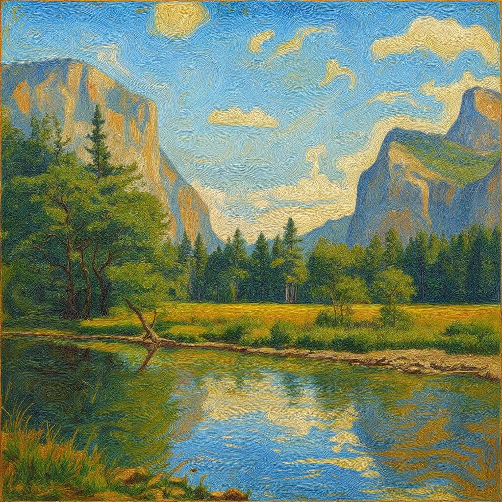 Watercolor transformation - Impressionist