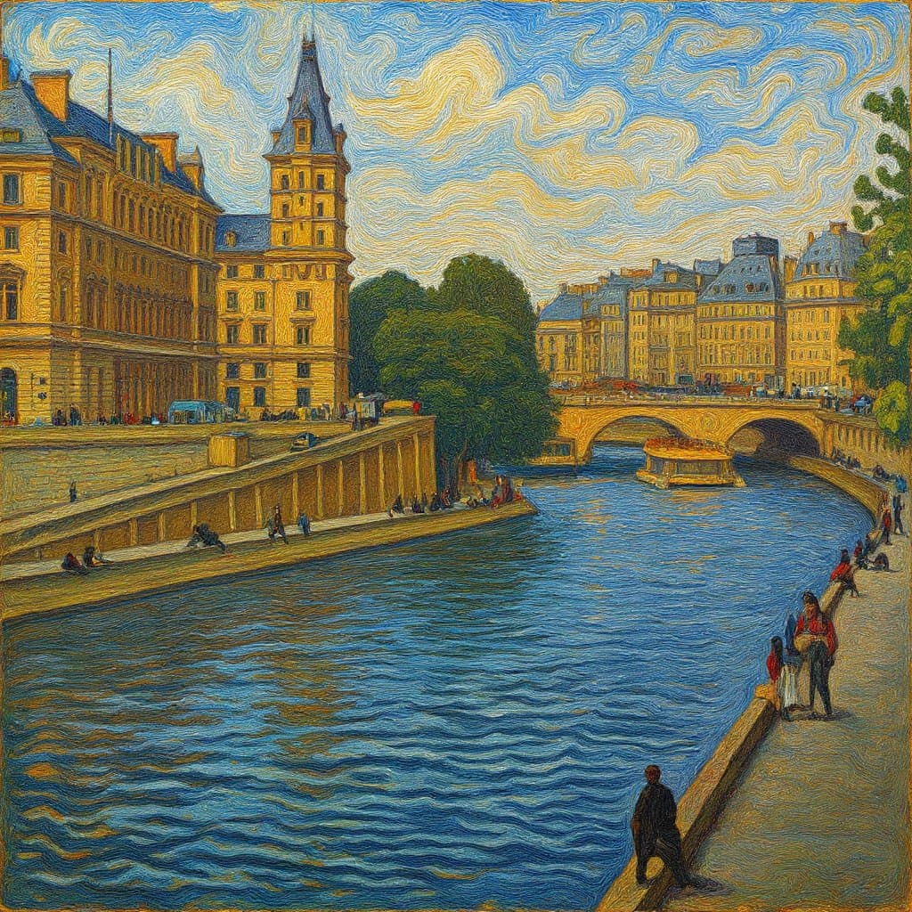Abstract transformation - Impressionist